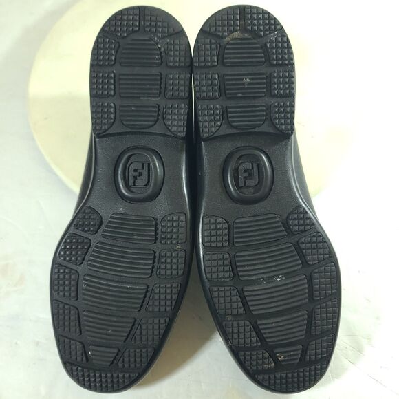 Footjoy Club Penny Loafer Men\'s 7 M Black Leather Casual Slip On Shoes 79047 EUC main image 12